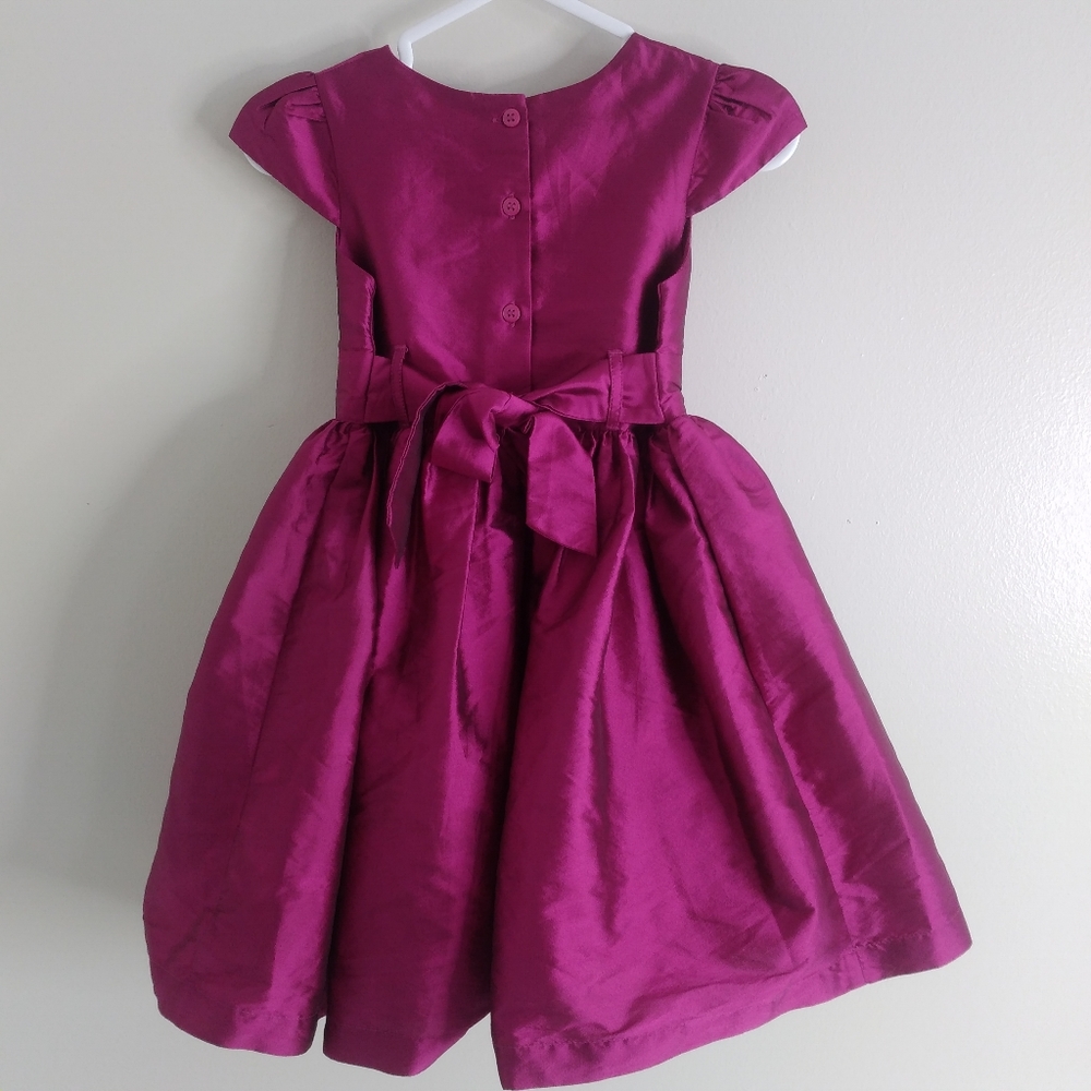 Mother's Care Burgundy Party Dress